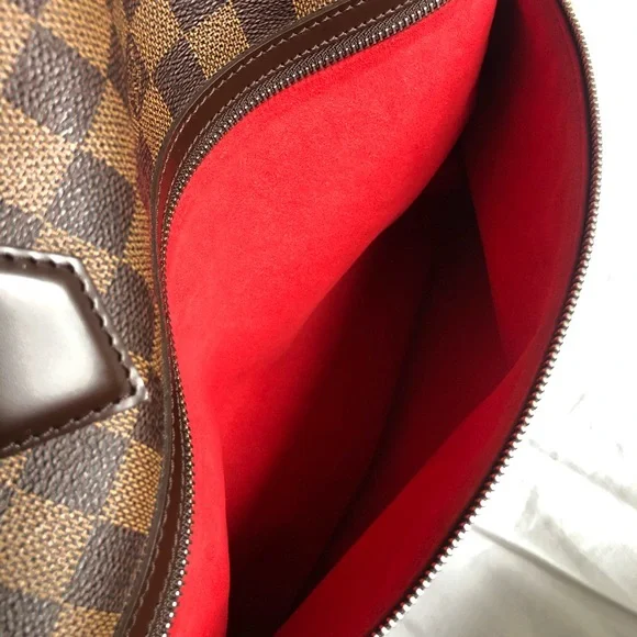 Louis Vuitton Brown Checkered Tote - Picture 11 of 16